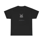 T-Shirt — 'Paradise' Graphic Tee with Shiriya Demon Mask Print