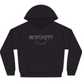 Paradise Cross Graphic Hoodie — "Mentality" Front Print, Dark Streetwear Pullover