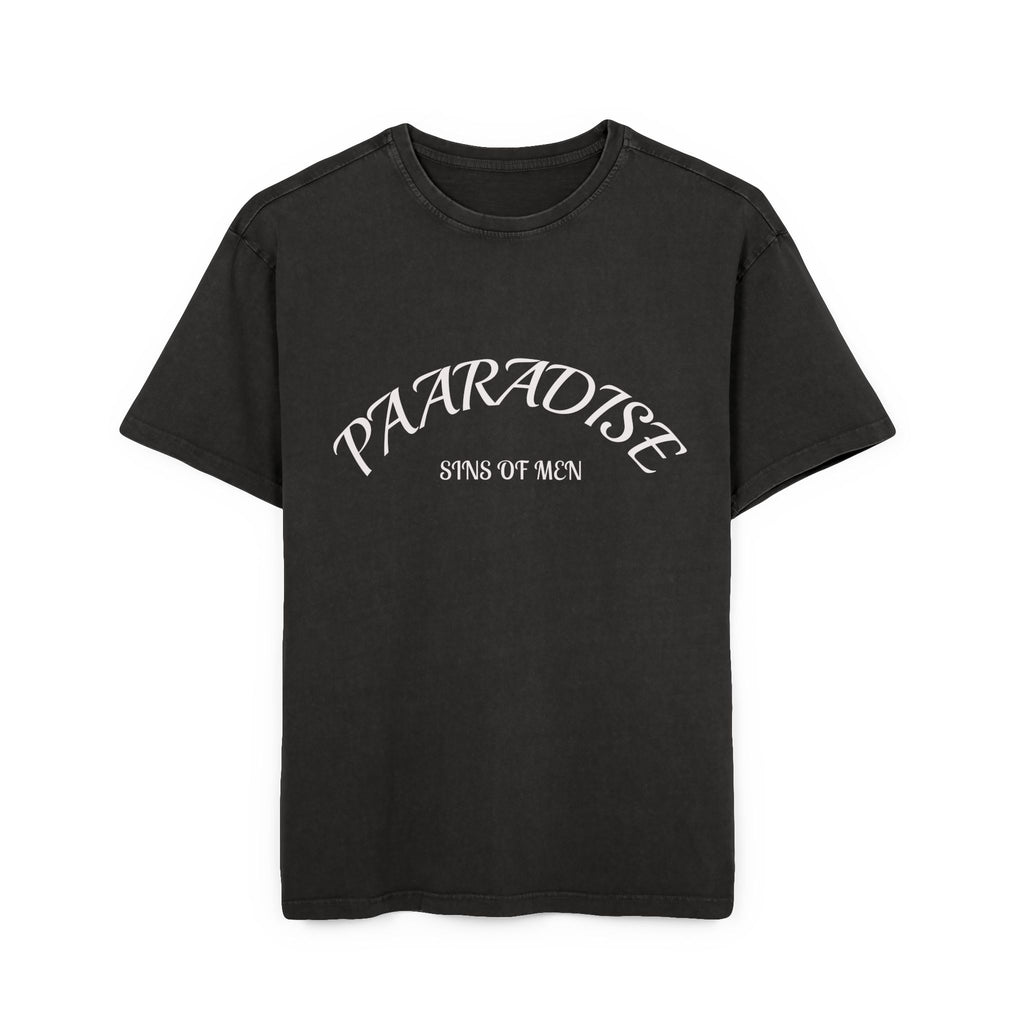 Paradise Dragons Japan Graphic Tee — Acid Wash Oversized Men’s Shirt