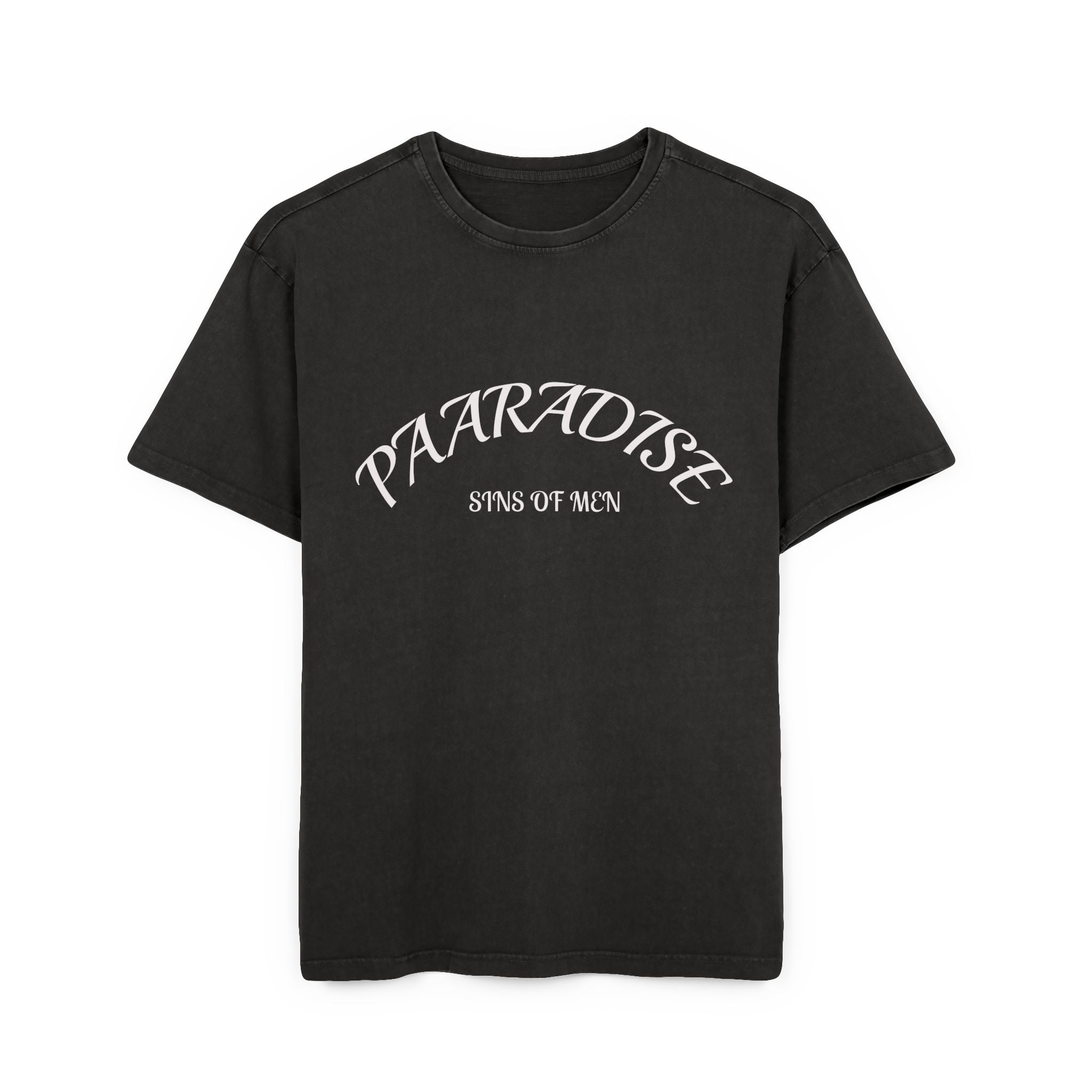 Paradise Dragons Japan Graphic Tee — Acid Wash Oversized Men’s Shirt