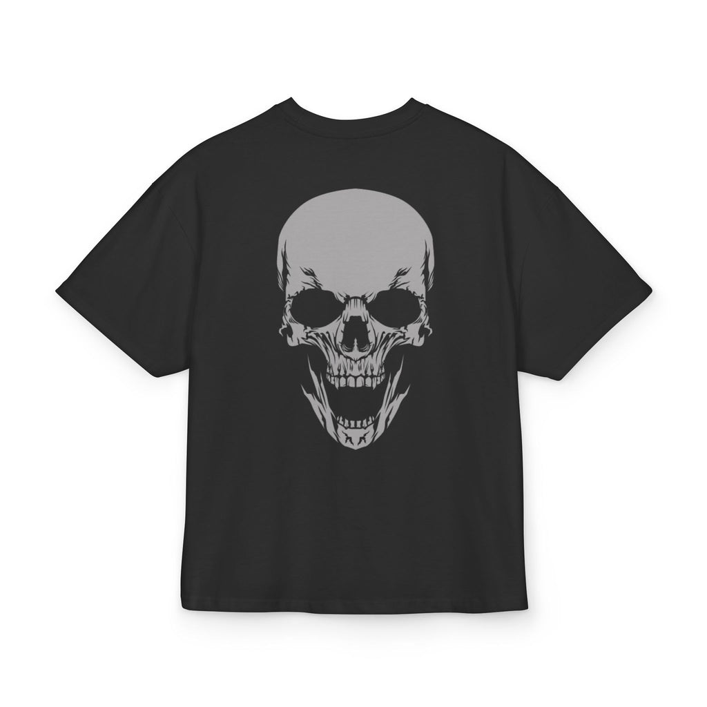 Skull Paradise Tee — Gothic Graphic Boxy T-Shirt