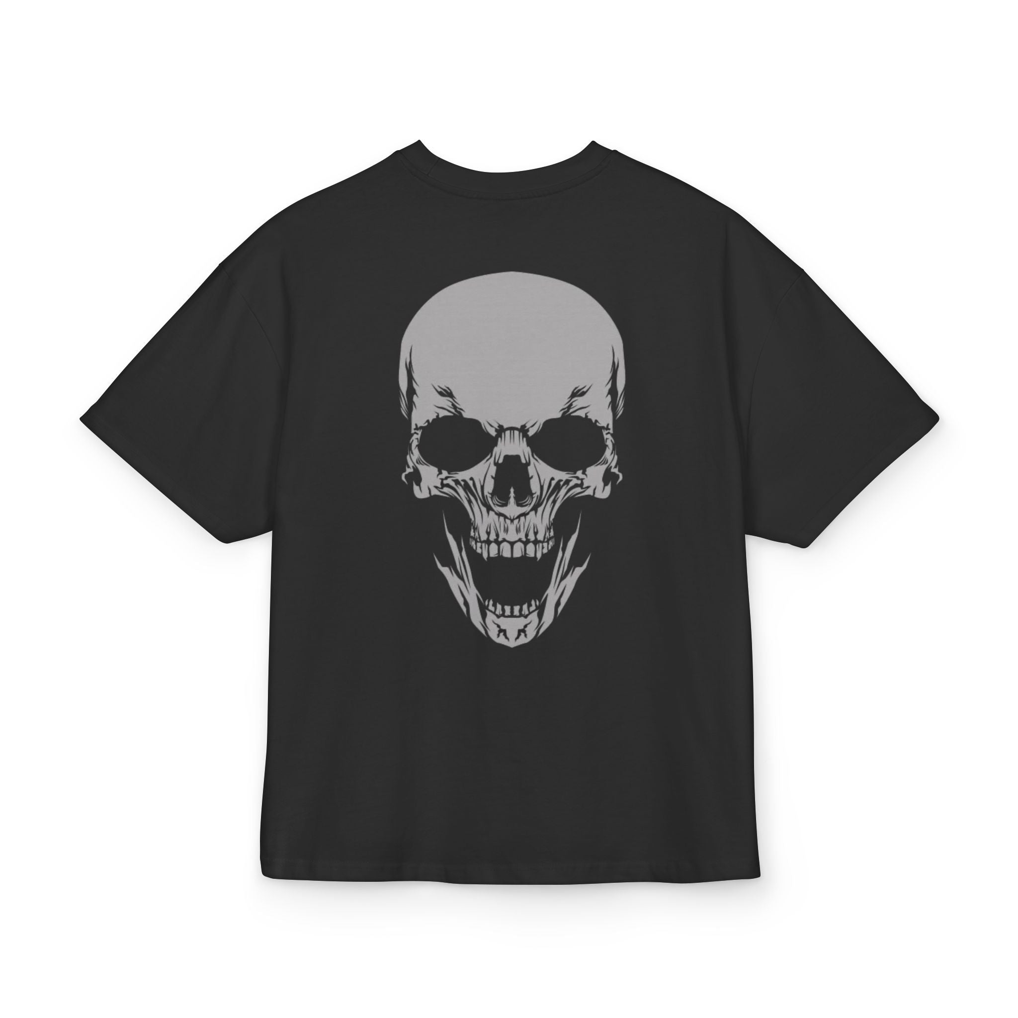 Skull Paradise Tee — Gothic Graphic Boxy T-Shirt