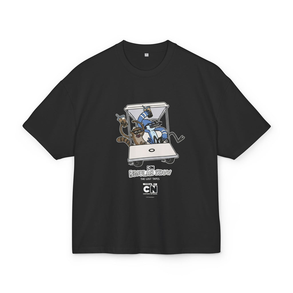 Cartoon Arcade Tee — 'Paradise Club' Regular Show Shirt