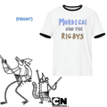 Mordecai and the Rigbys ringer T-shirt