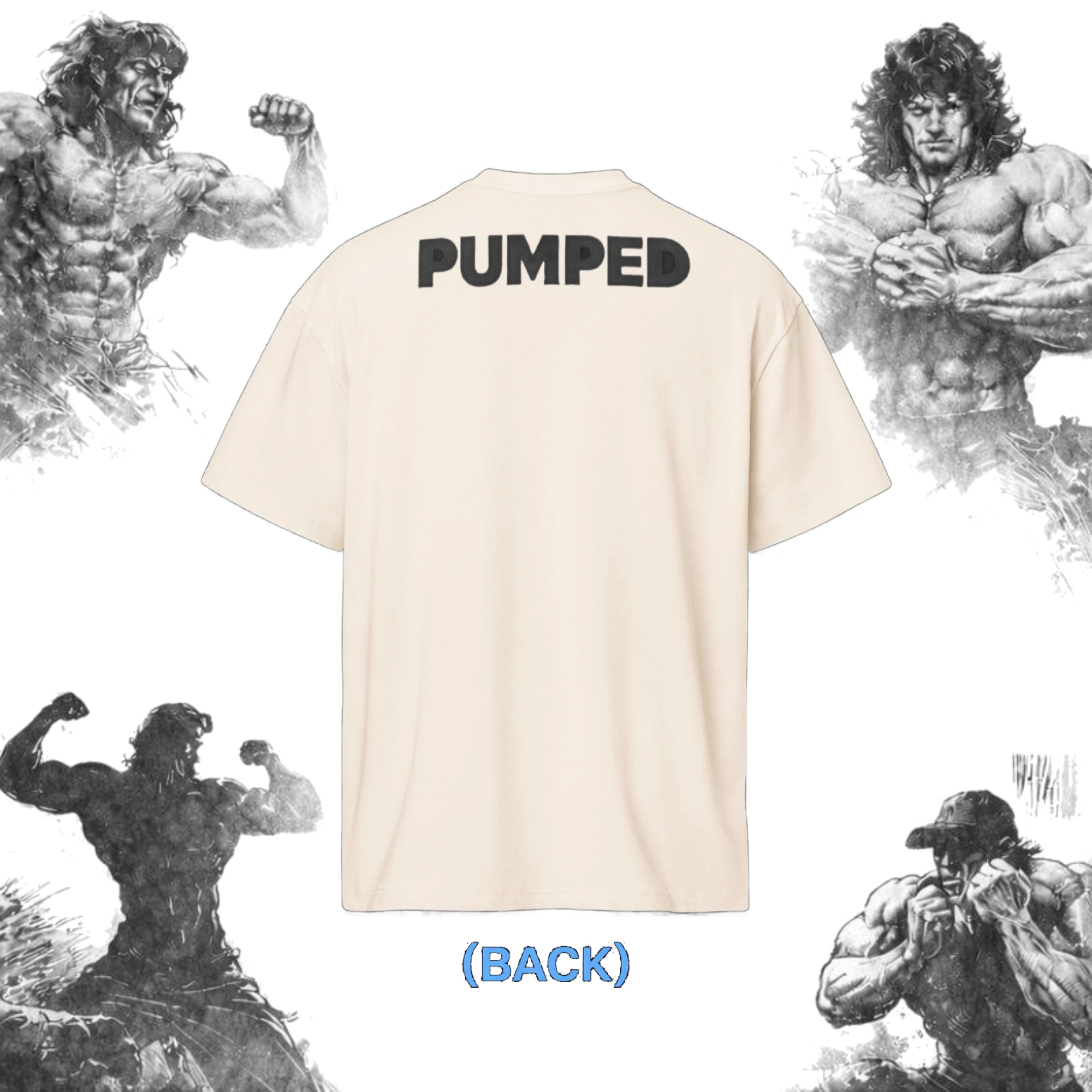 SAM SULEK PUMPED OVERSIZE T-SHIRT TEE